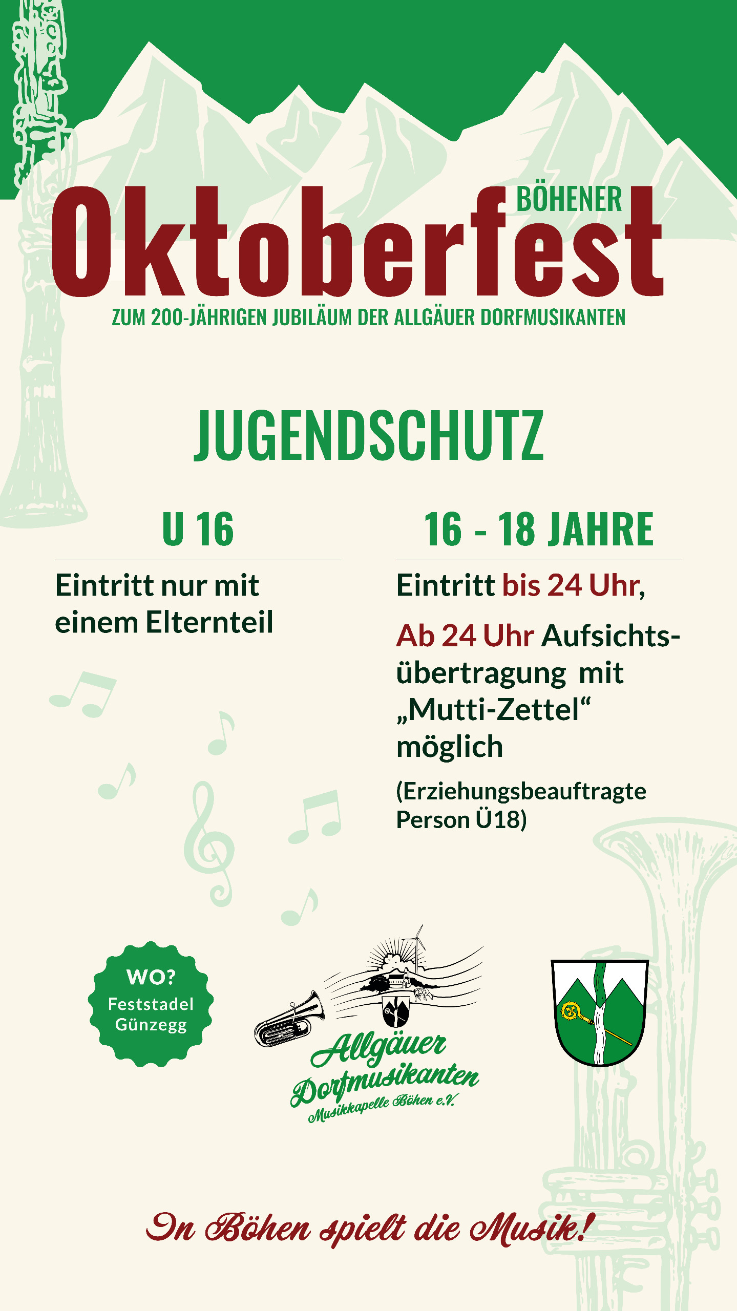 Oktoberfest Jugendschutz