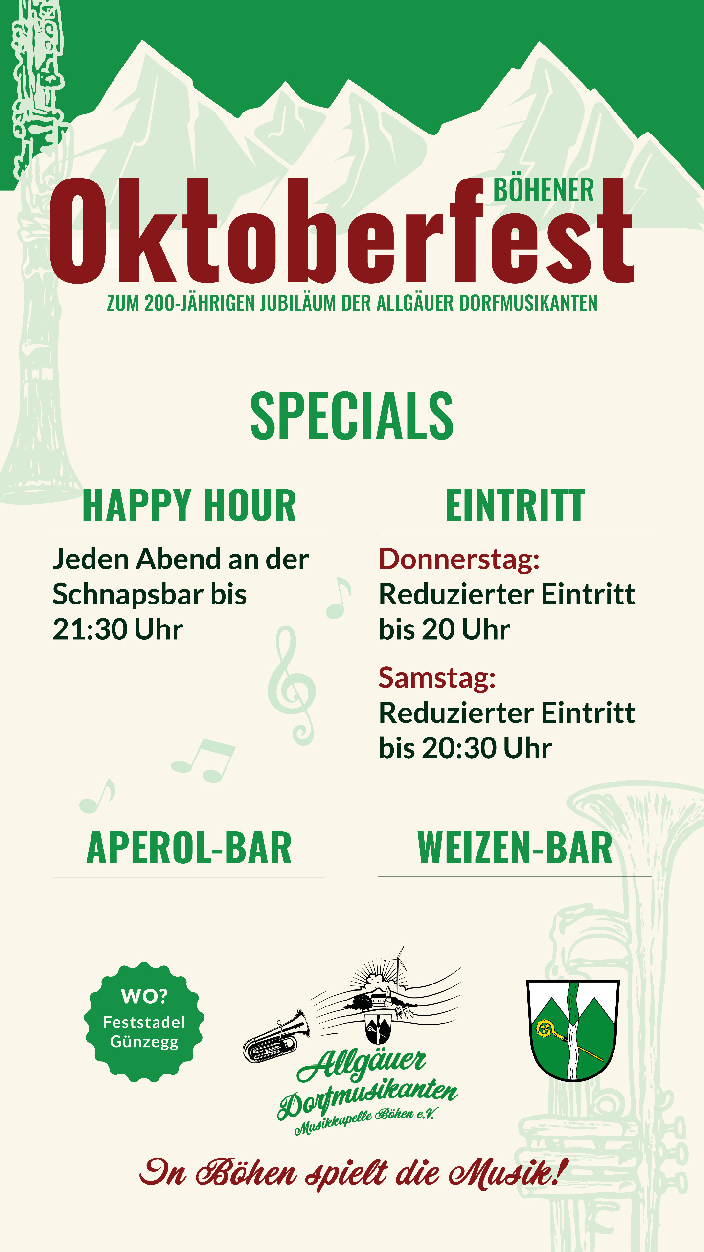 Oktoberfest Specials